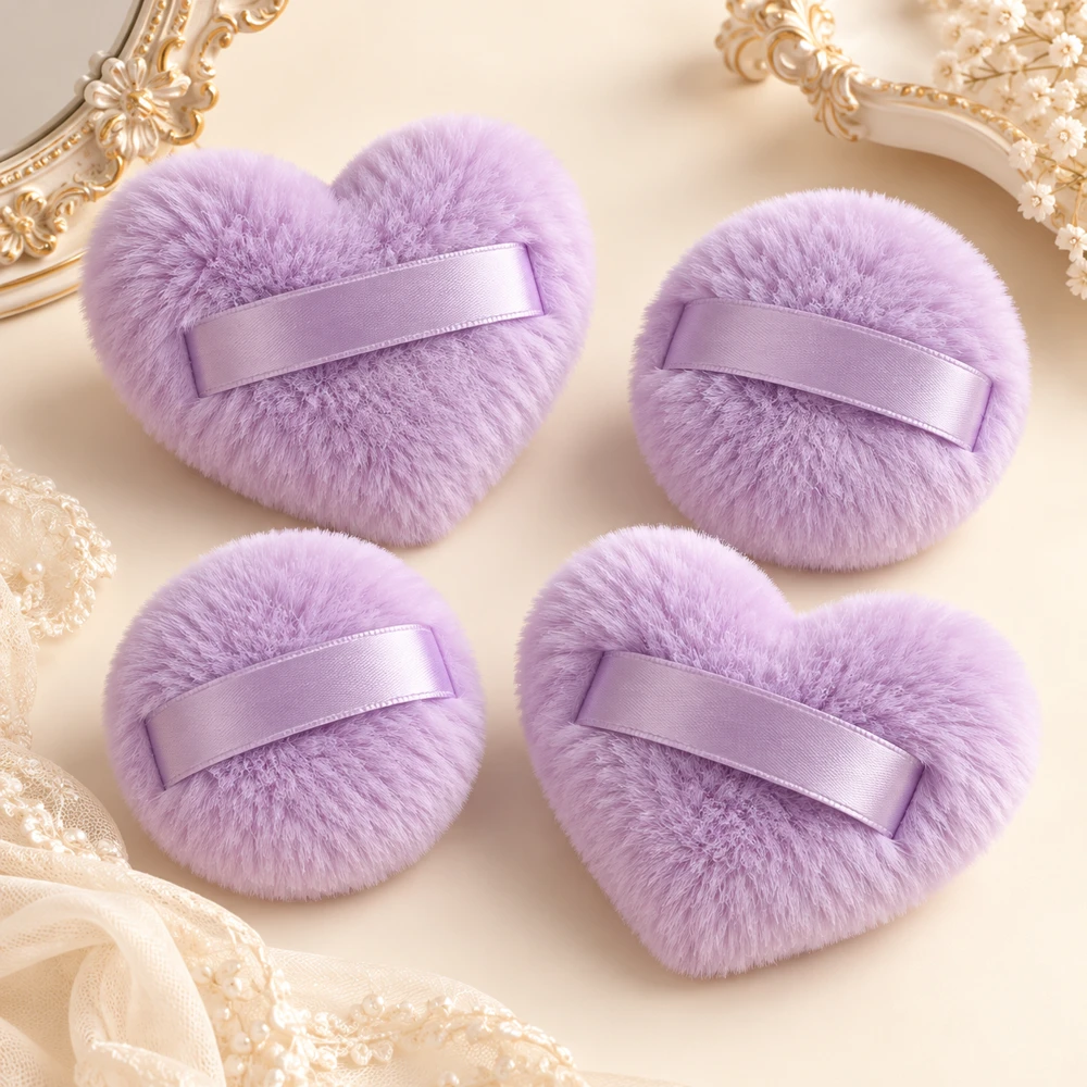 Lilac Vanity Puff Set in Lilac