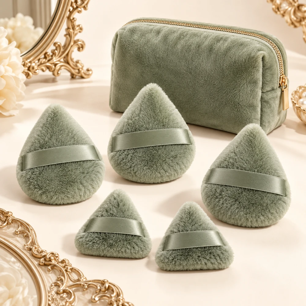 Sage Travel Vanity Set in Sage