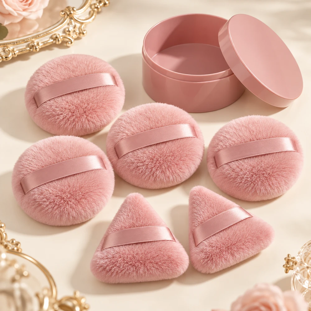 Rosette Dressing Table Set in Rose pink